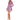 NEW BOUQUET MARAYA LILAC LONG SLEEVE MINI DRESS
