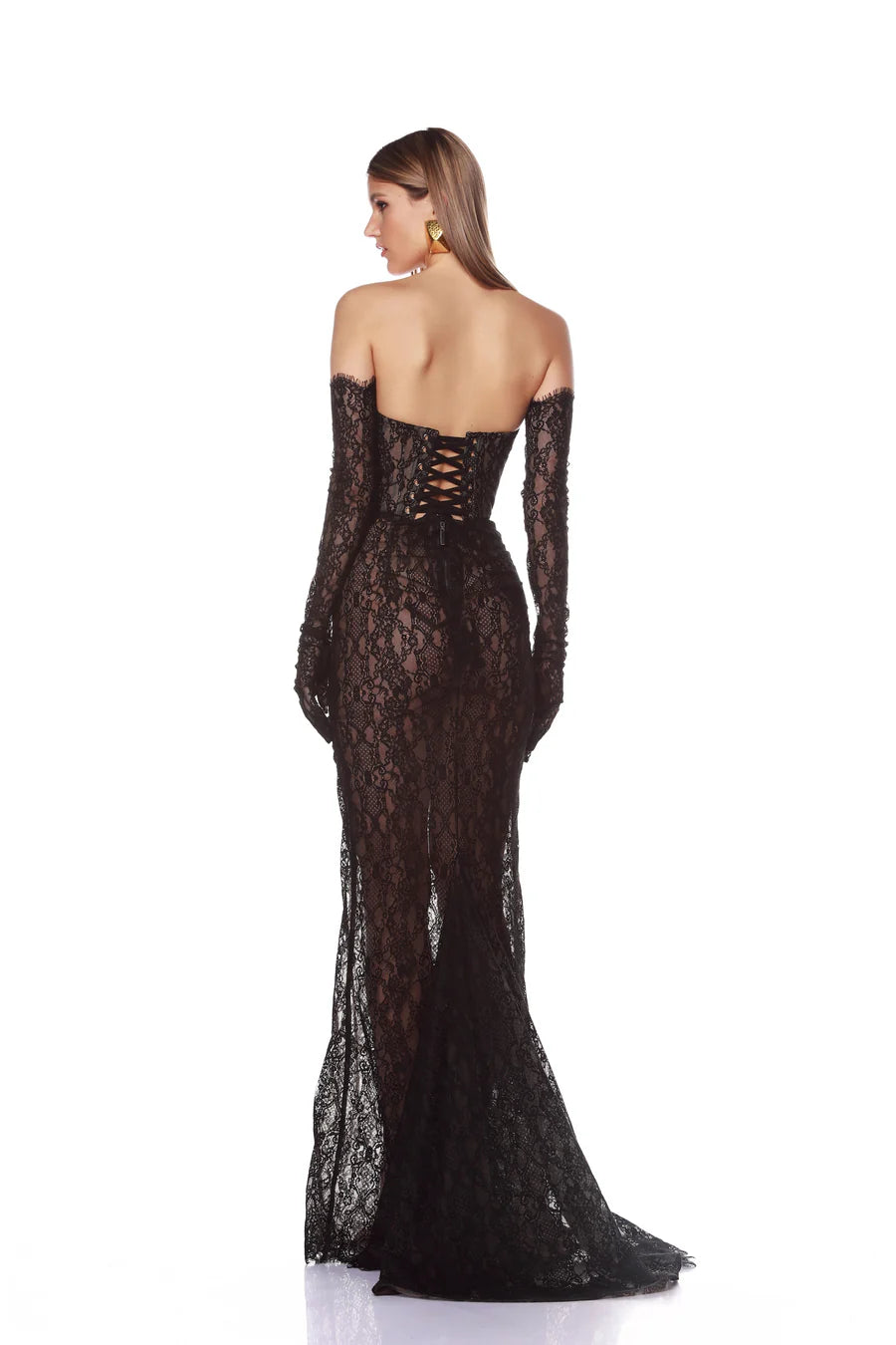 NEW KIERA STRAPLESS GOWN