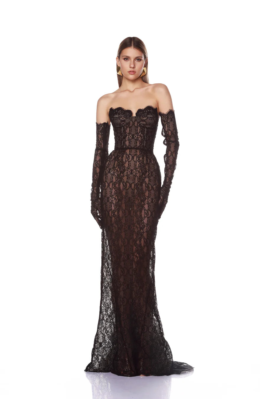 NEW KIERA STRAPLESS GOWN