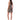 NEW LEONA EMBROIDERED HALTERNECK MINI DRESS