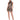 NEW LEONA EMBROIDERED HALTERNECK MINI DRESS