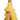 ANNA ONE SHOULDER YELLOW TIERED GOWN