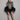 FARAH STAINGLASS MINI DRESS
