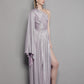 FLORENCE ONE SHOULDER LILAC GOWN