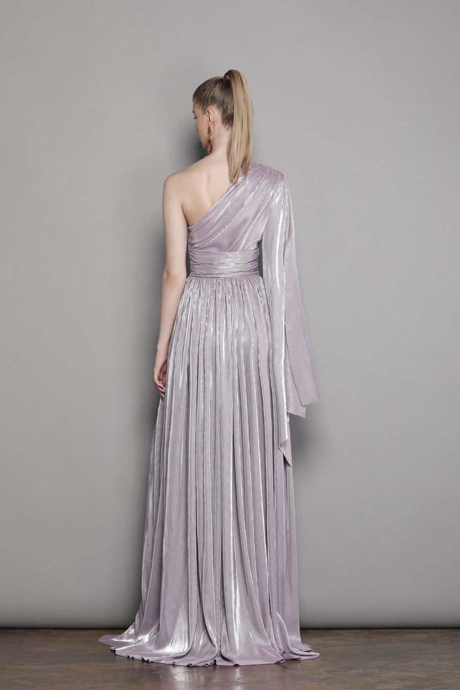 FLORENCE ONE SHOULDER LILAC GOWN