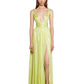 GODDESS NEON YELLOW GOWN