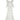 NEXW LACE DETAILED RUFFLED AND PLEATED MAXI DRESS