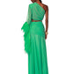 JAFARI ONE SLEEVE MINT GOWN