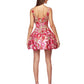 NEW JASMINE MULTI PINK MINI DRESS